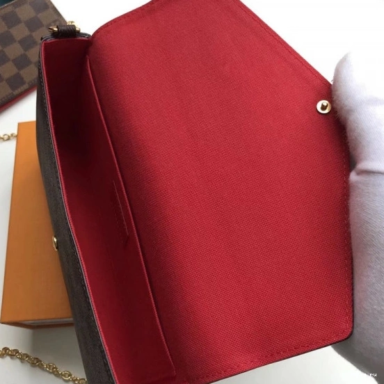 Louis Vuitton Bag N63032 Damier Felicie Pochette 0822